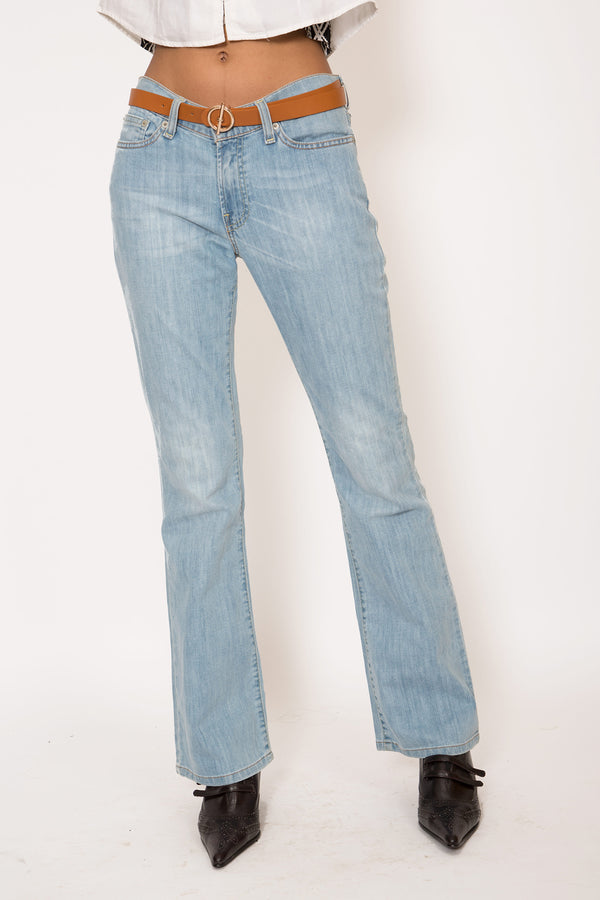 Buy Vintage Levi's Light Washed Bootleg Jeans for woman on Bodements.com