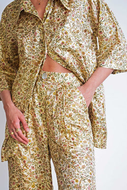 Floral Shirt and Pants co-ord set