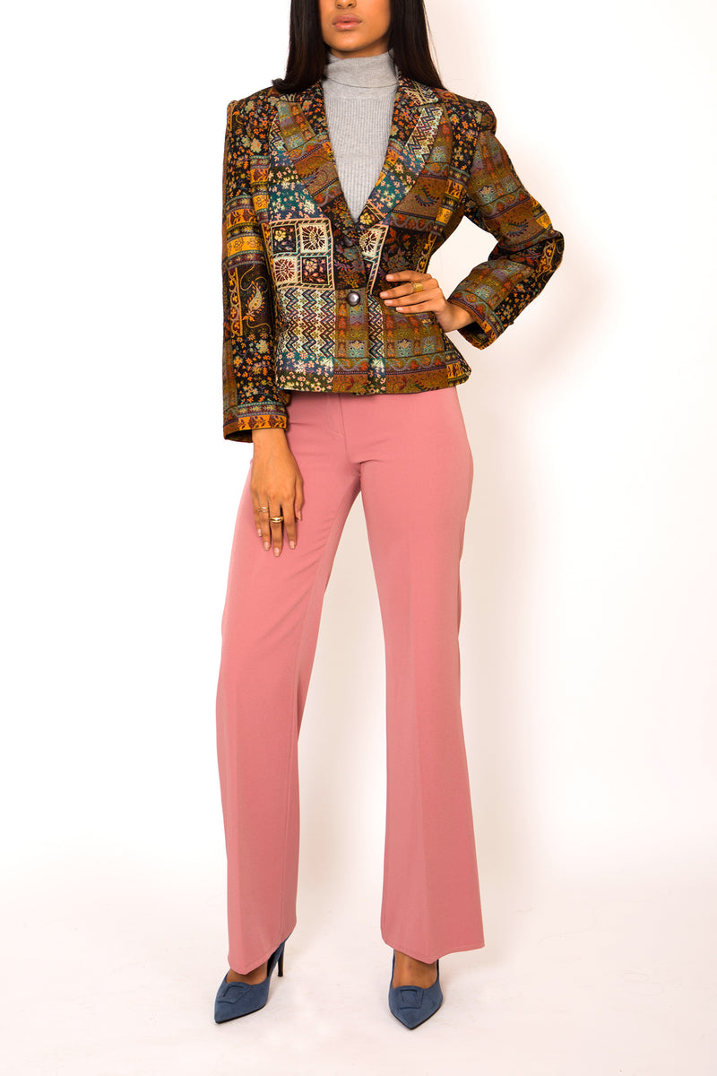 Buy Vintage Multi-Colored Patchwork Jacket for Woman on Bodements.com