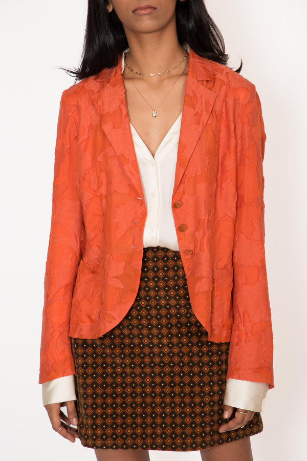 Buy Vintage Designer Silk Armand Ventilo Jacket for Woman on Bodements