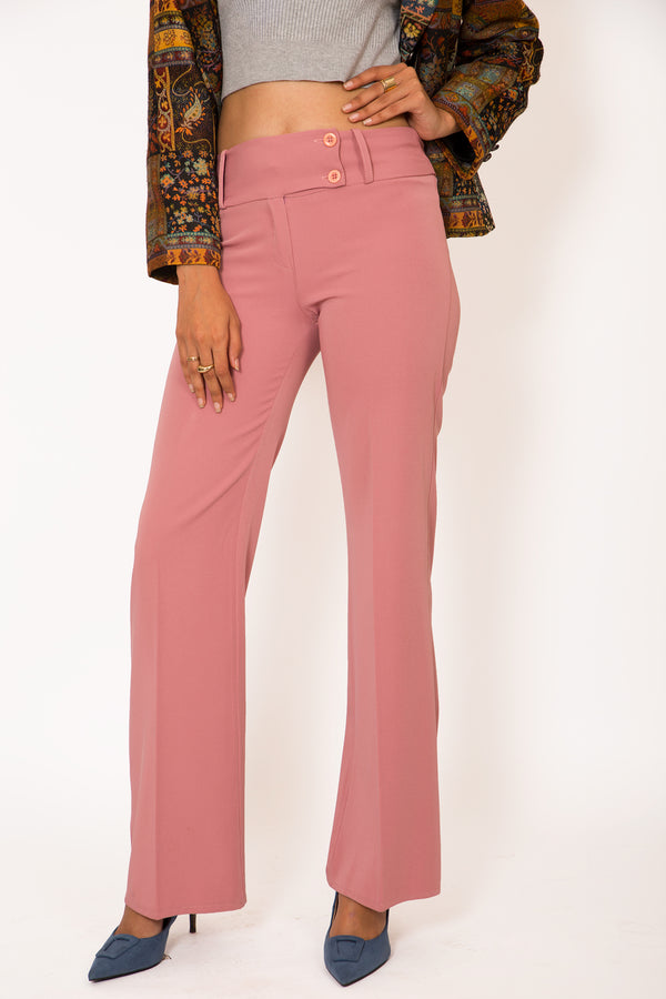 Buy Vintage '70s Flamingo Pink Pants woman on Bodements.com